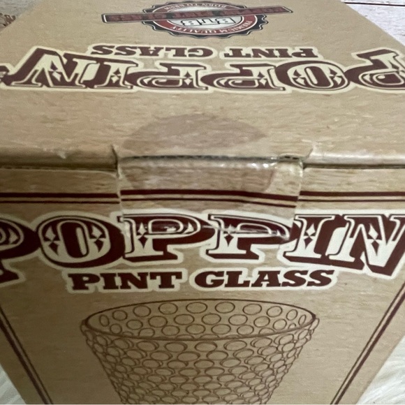 Poppin' Pint Bubble Wrap Pint Glass Pint Glass Barbuzzo New In Box Factory Seal - Picture 3 of 5